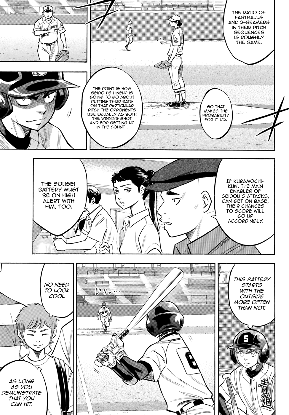 Daiya no A - Act II Chapter 206 - page 9