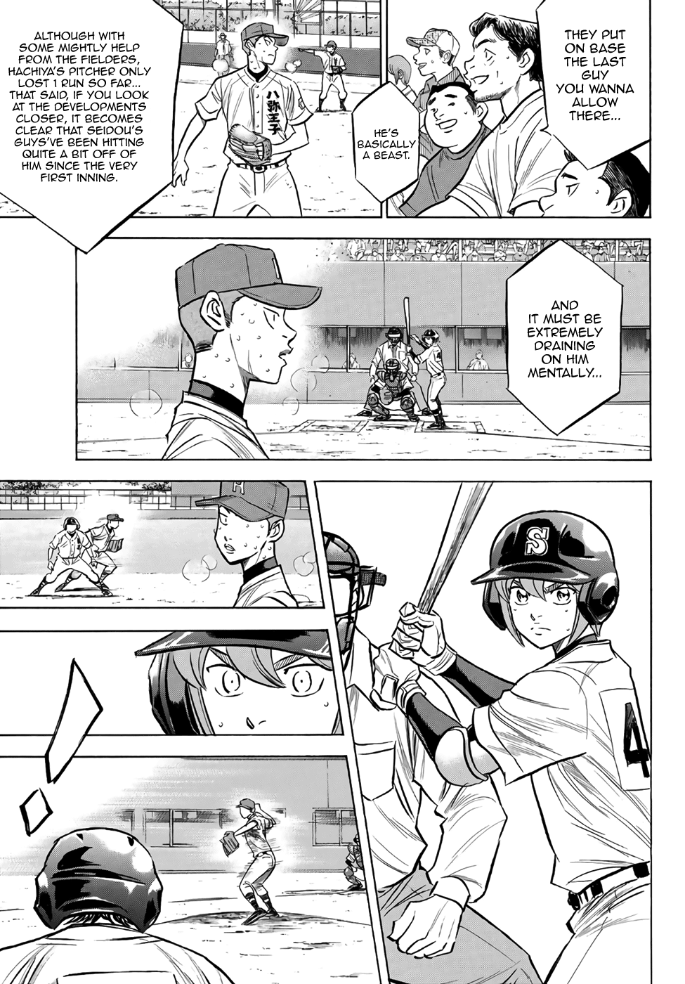 Daiya no A - Act II chapter 165 - page 10