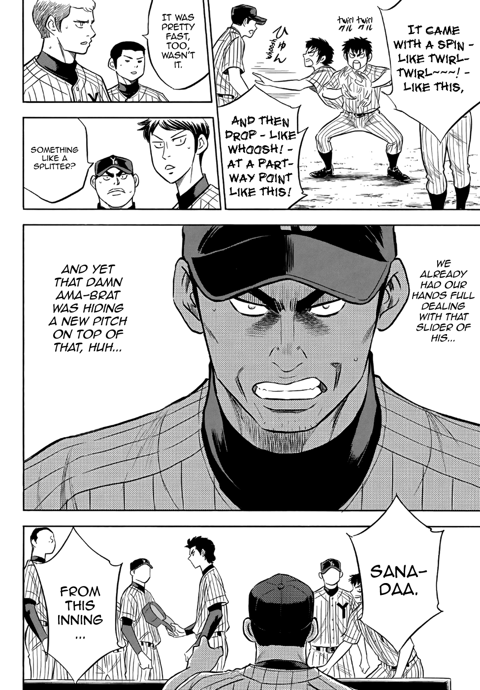 Daiya no A - Act II Chapter 177 - page 8