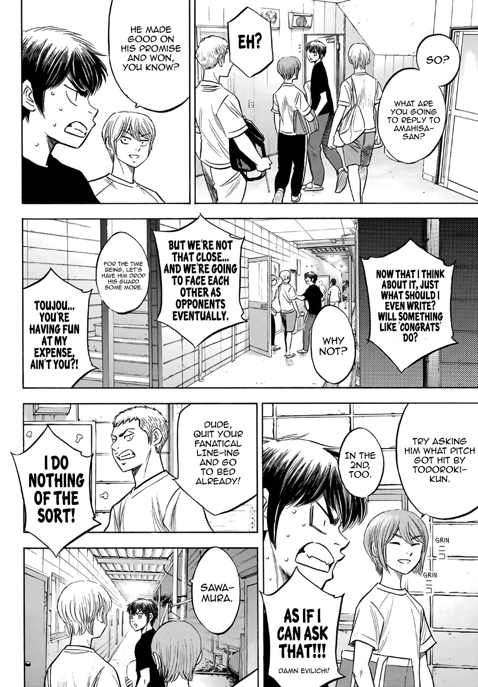 Daiya no A - Act II Chapter 188 - page 14