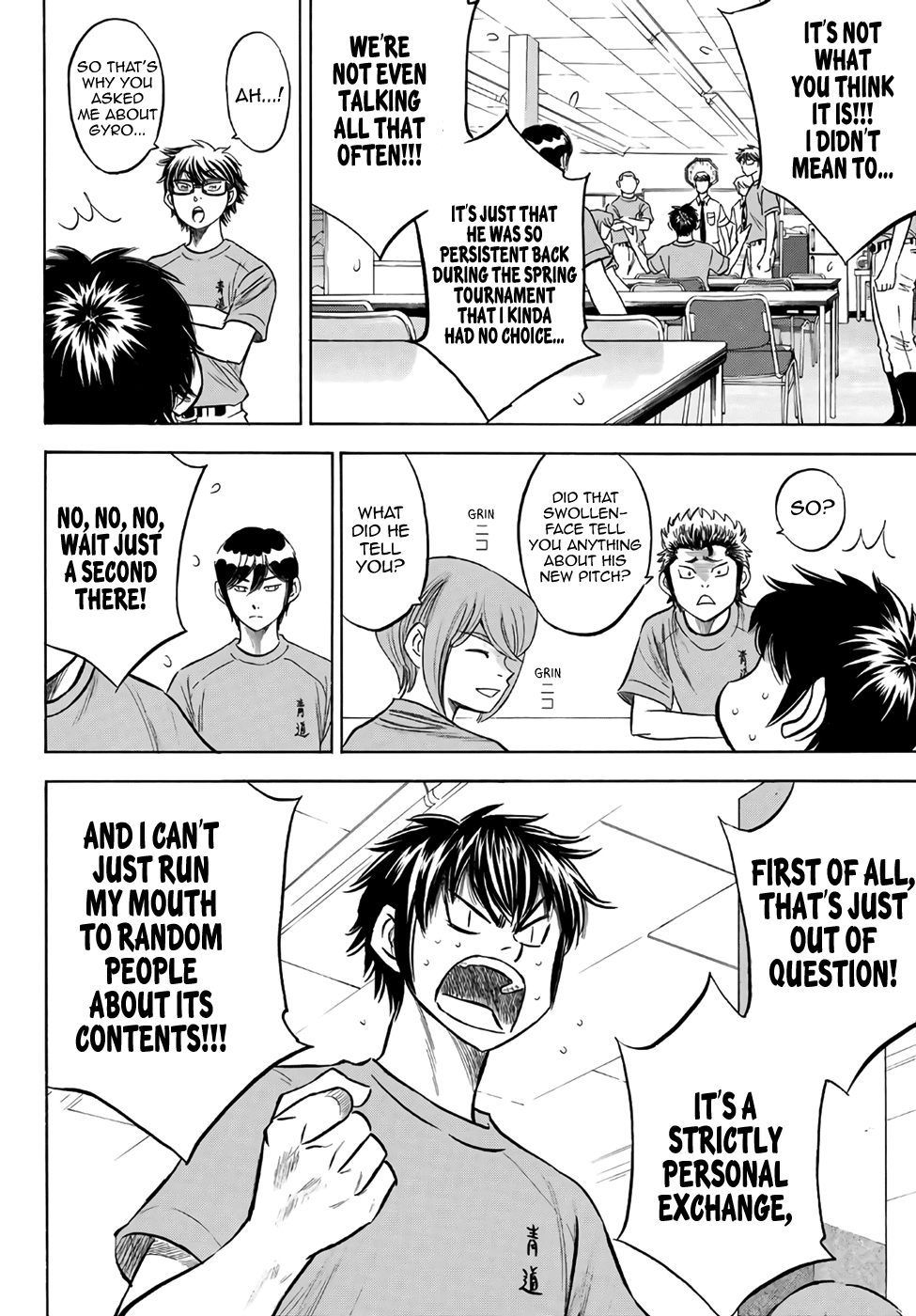 Daiya no A - Act II Chapter 188 - page 4