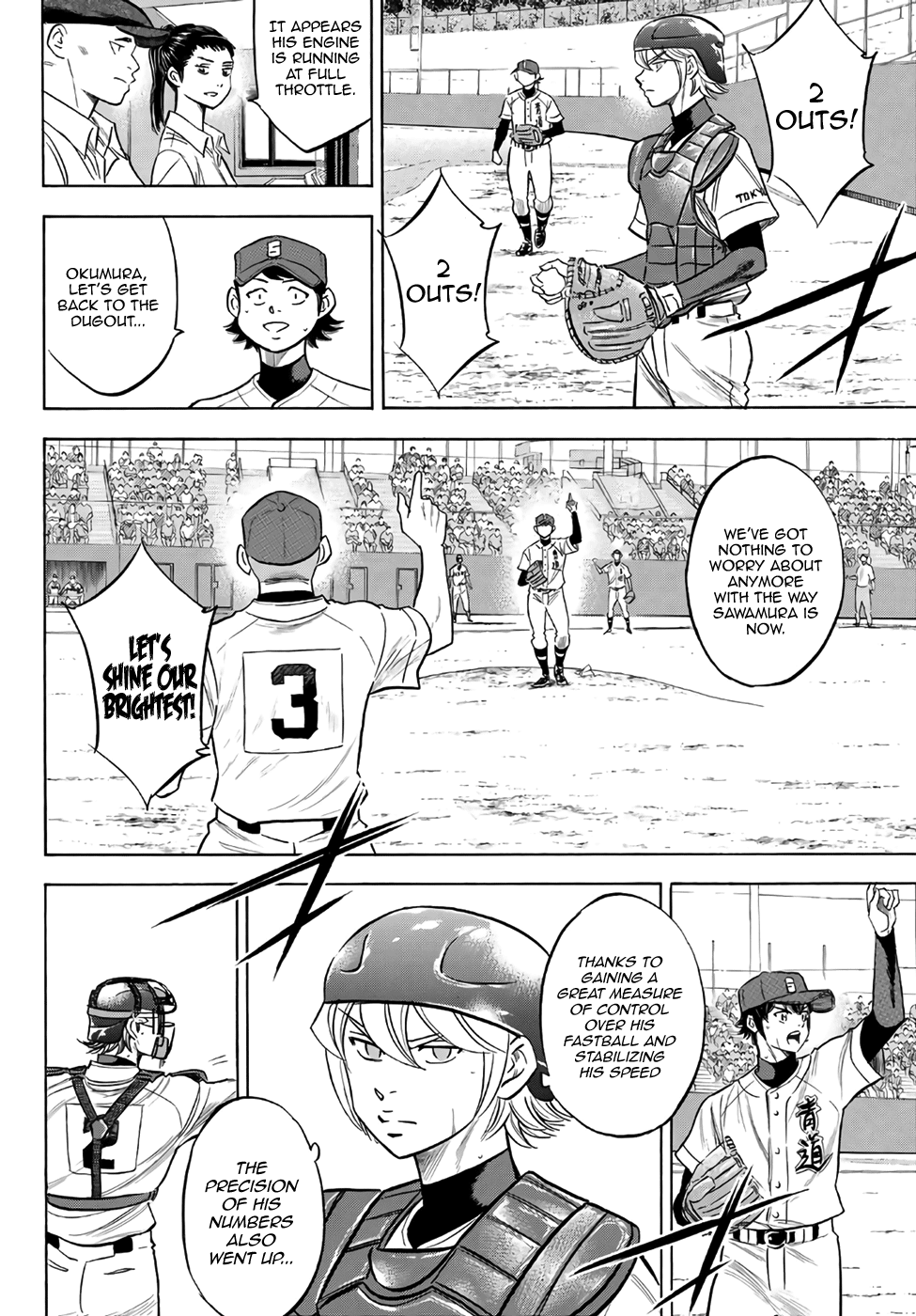 Daiya no A - Act II Chapter 194 - page 14