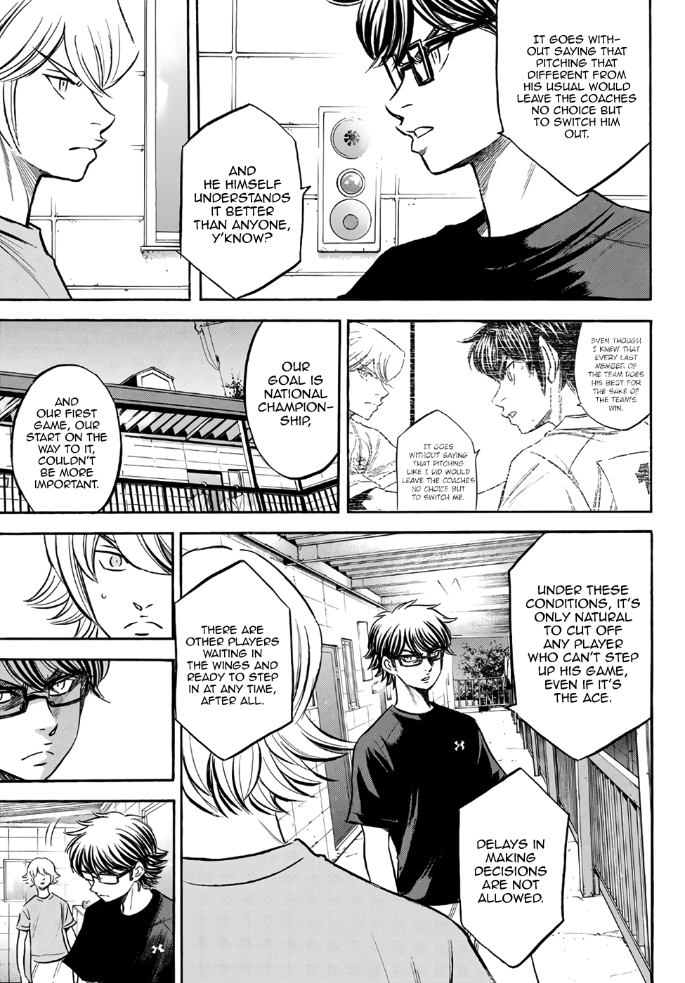 Daiya no A - Act II chapter 159 - page 15