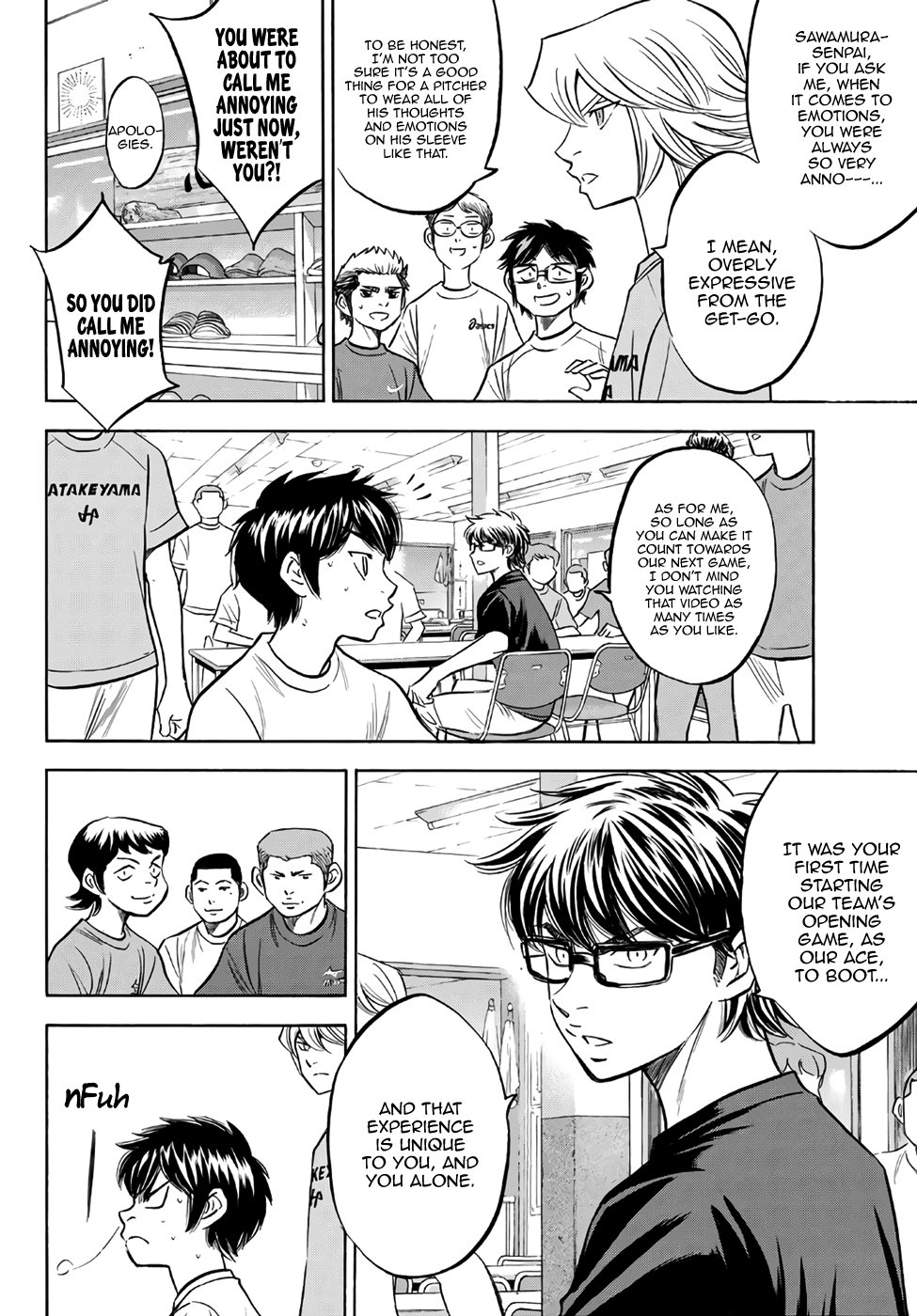 Daiya no A - Act II chapter 159 - page 4