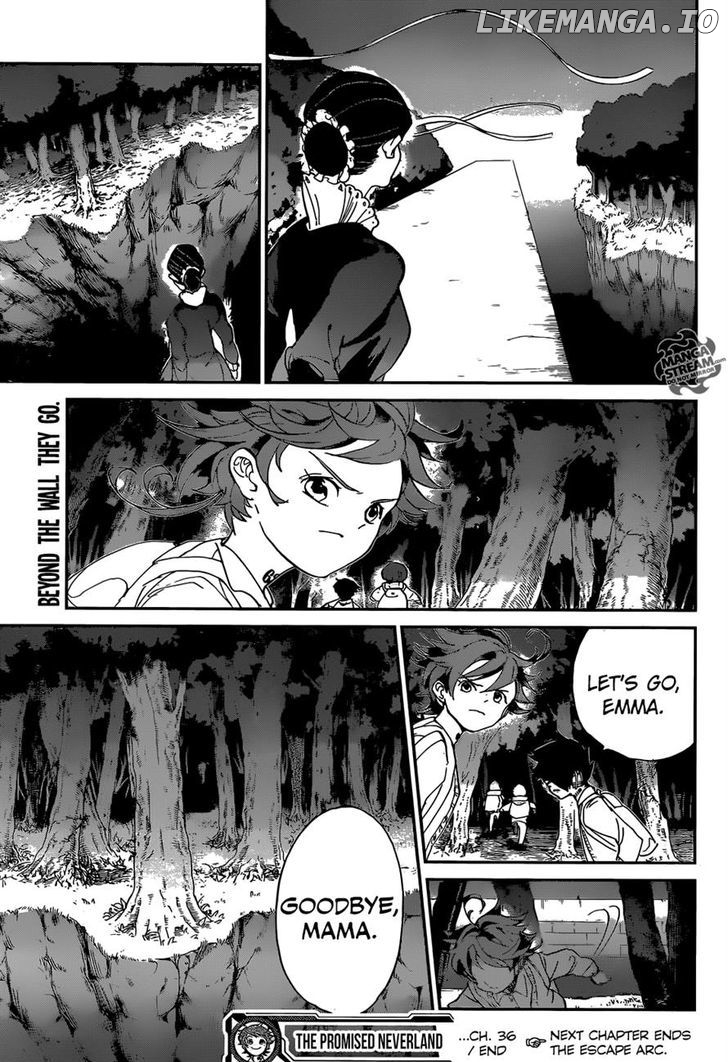 Yakusoku No Neverland chapter 36 - page 17