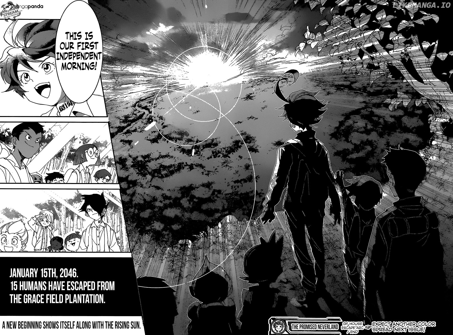 Yakusoku No Neverland chapter 37 - page 22