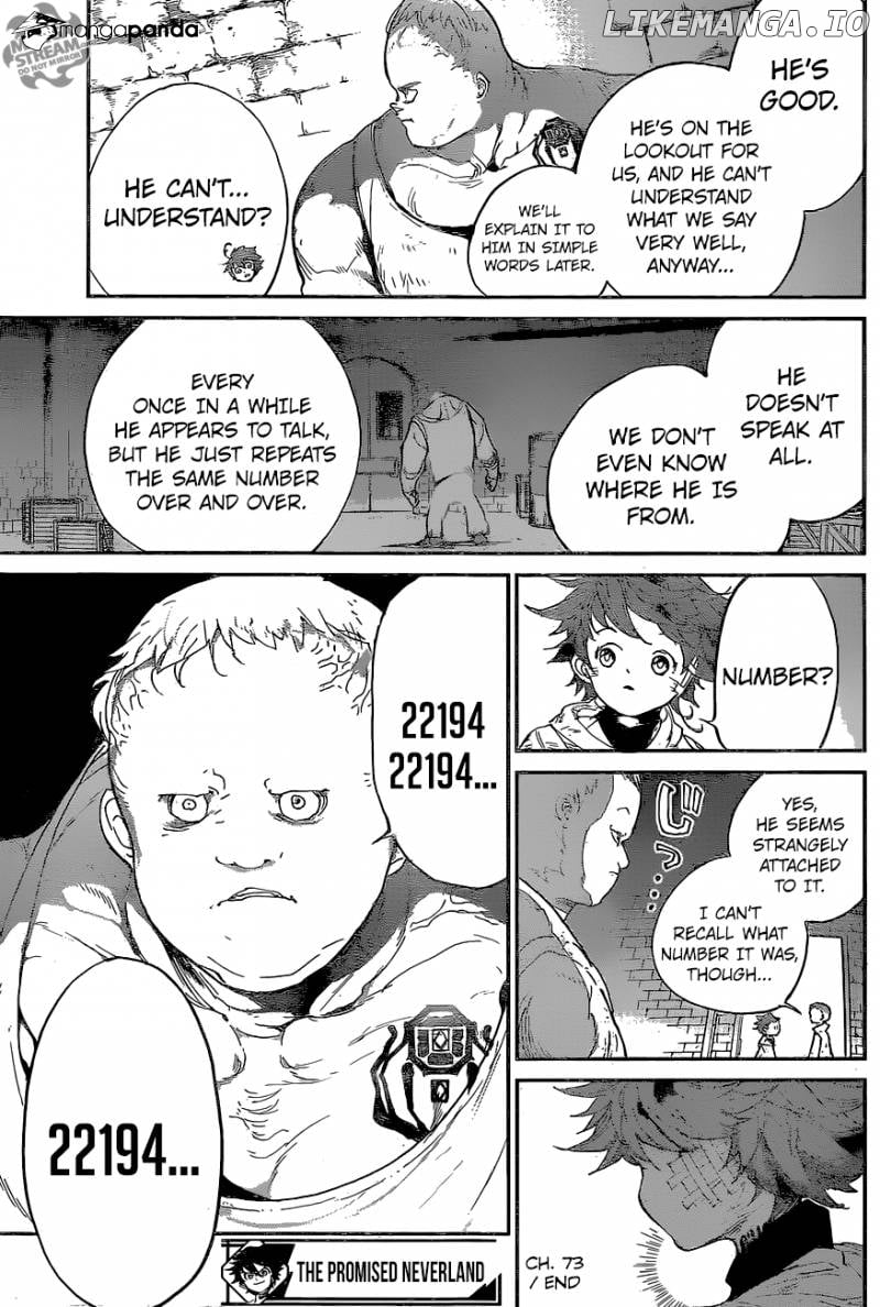 Yakusoku No Neverland chapter 73 - page 19