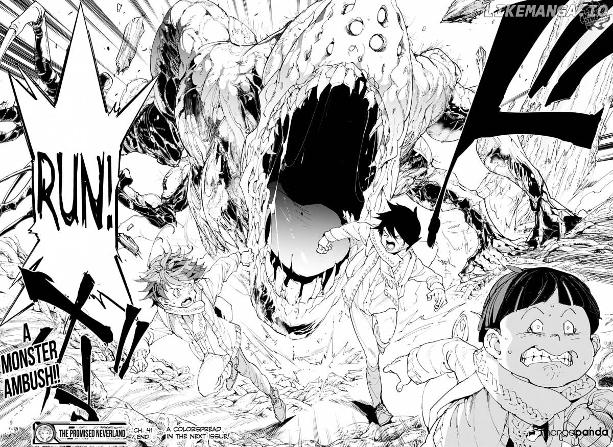 Yakusoku No Neverland chapter 41 - page 18