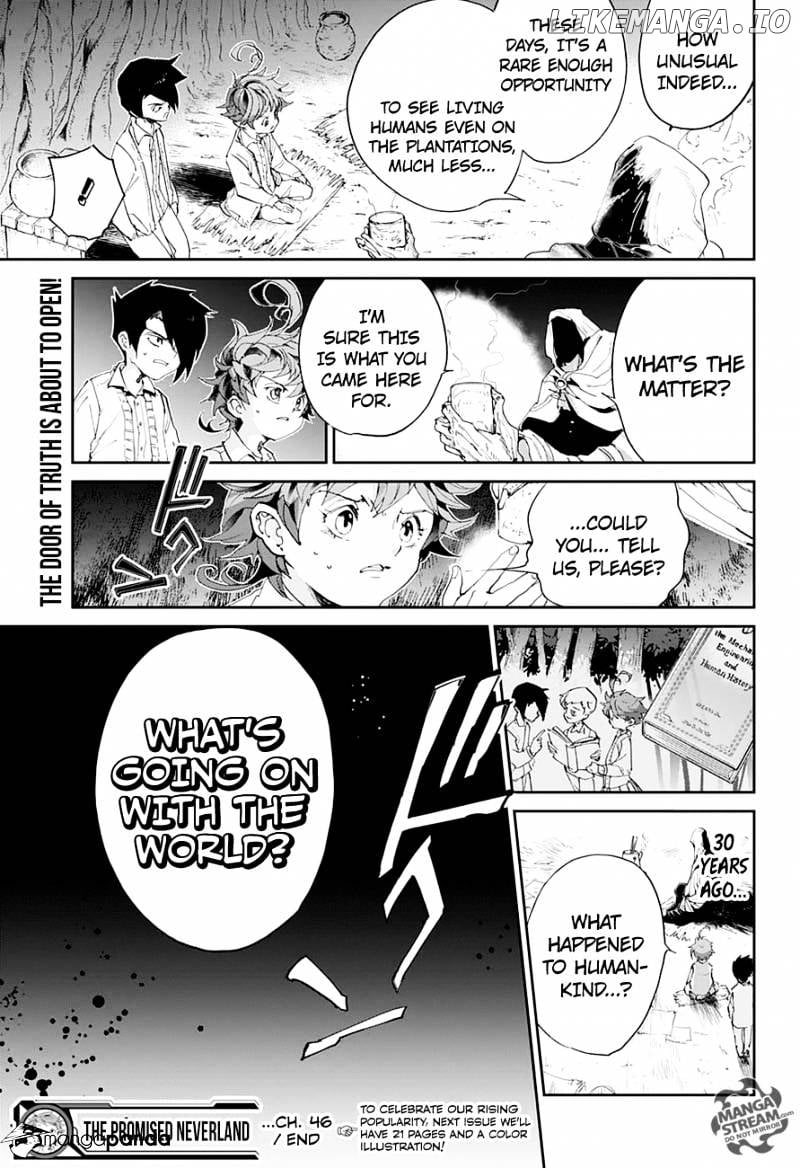 Yakusoku No Neverland chapter 46 - page 19