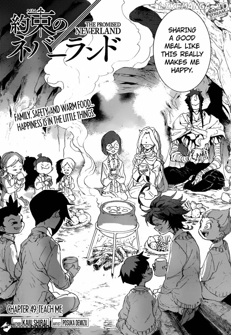 Yakusoku No Neverland chapter 49 - page 3