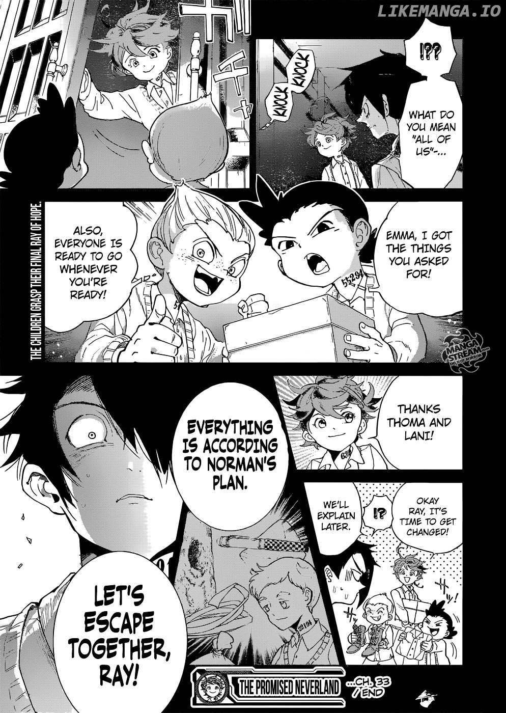 Yakusoku No Neverland chapter 33 - page 19