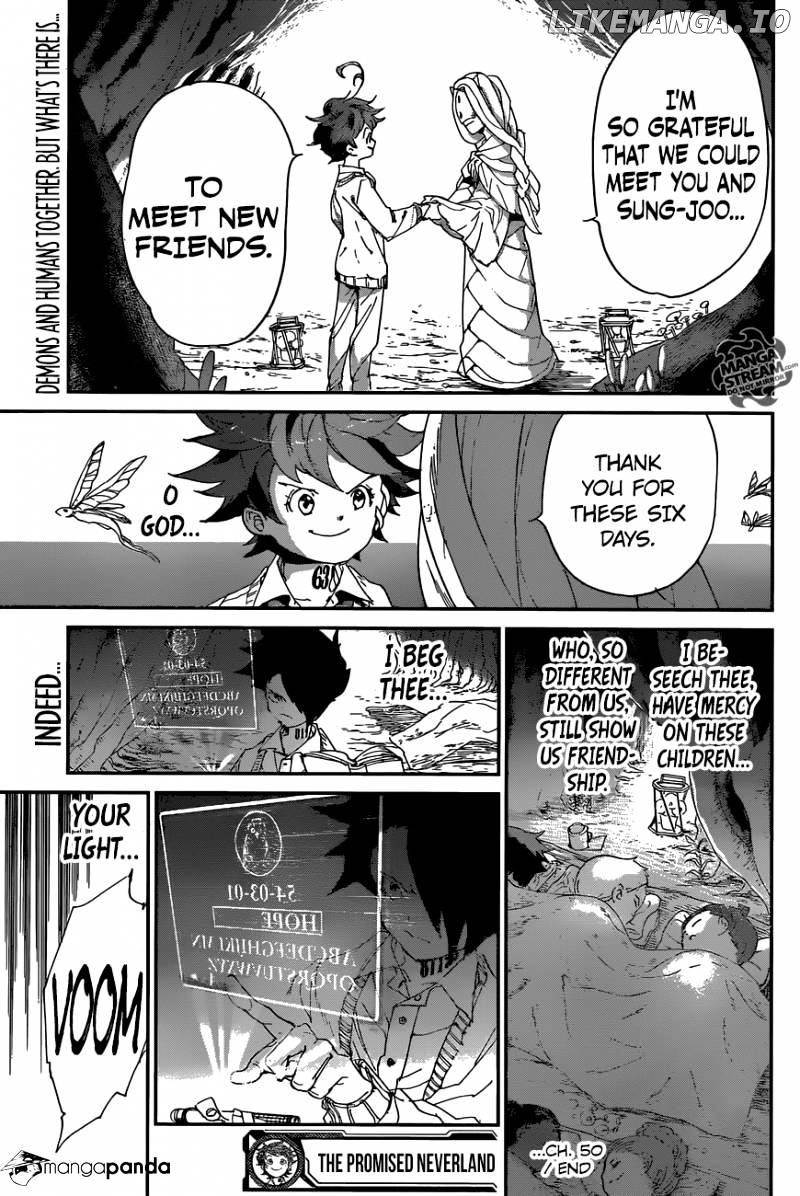 Yakusoku No Neverland chapter 50 - page 20