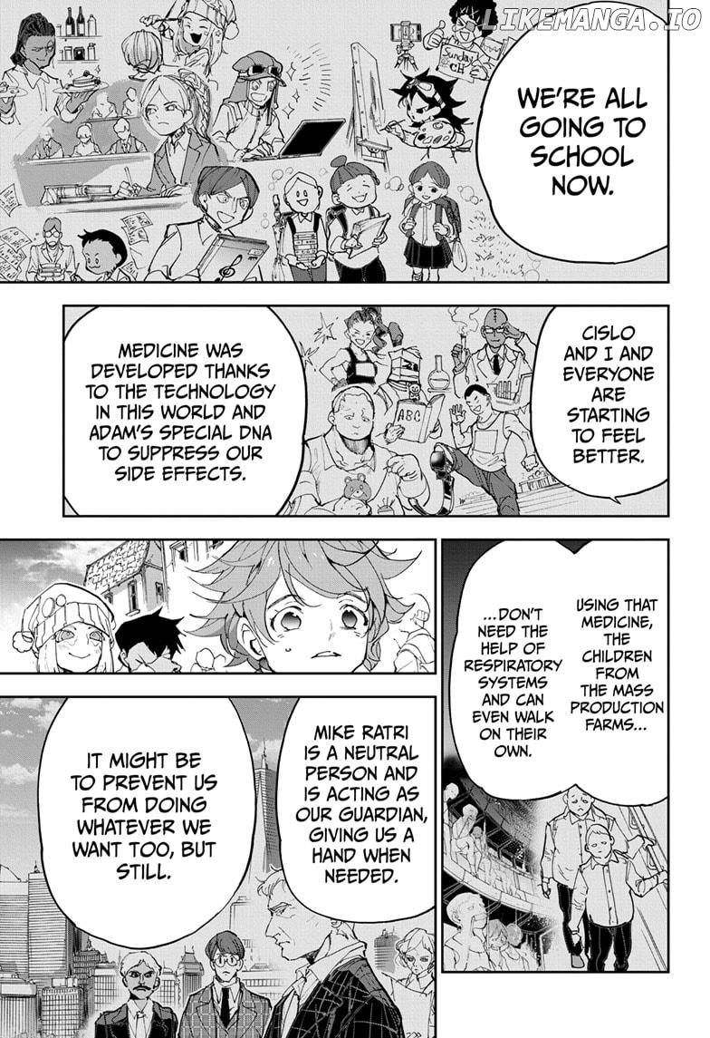 Yakusoku No Neverland chapter 181 - page 21