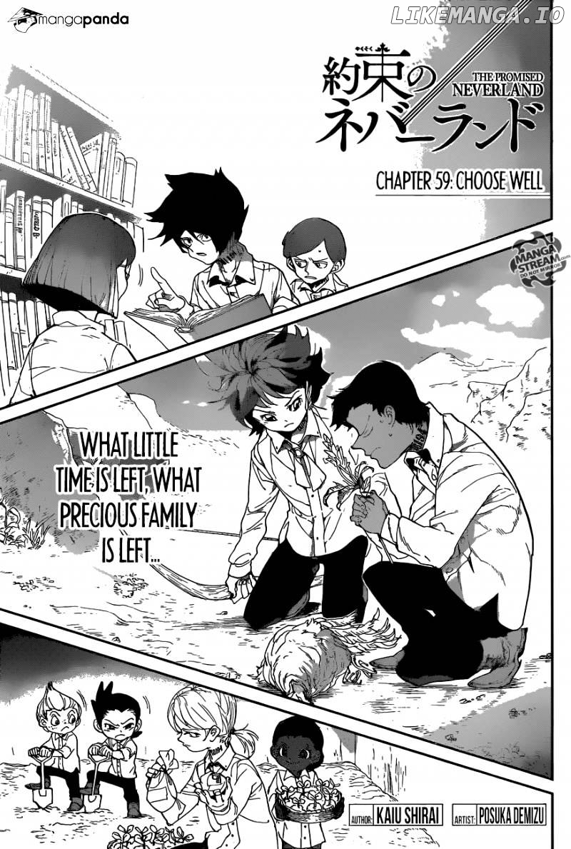 Yakusoku No Neverland chapter 59 - page 1