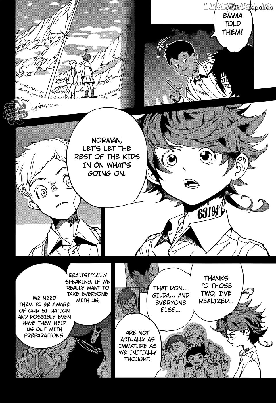 Yakusoku No Neverland chapter 34 - page 13