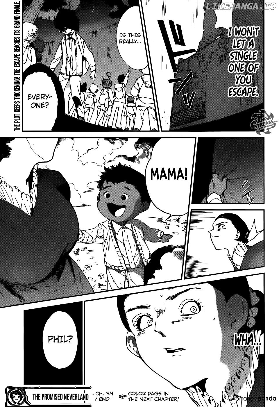 Yakusoku No Neverland chapter 34 - page 20