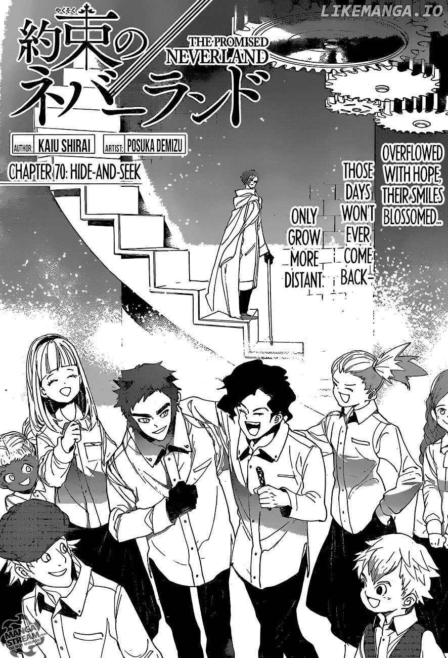 Yakusoku No Neverland chapter 70 - page 6