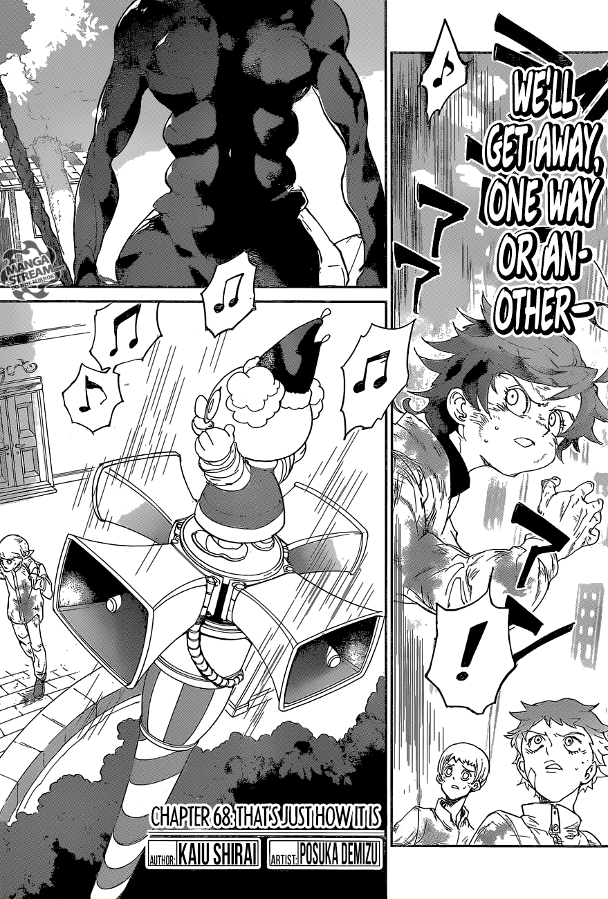 Yakusoku No Neverland chapter 68 - page 3