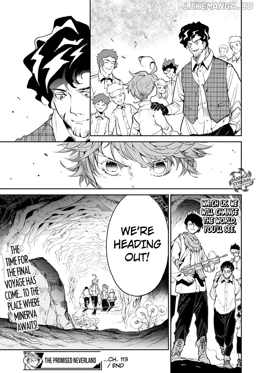 Yakusoku No Neverland chapter 113 - page 20