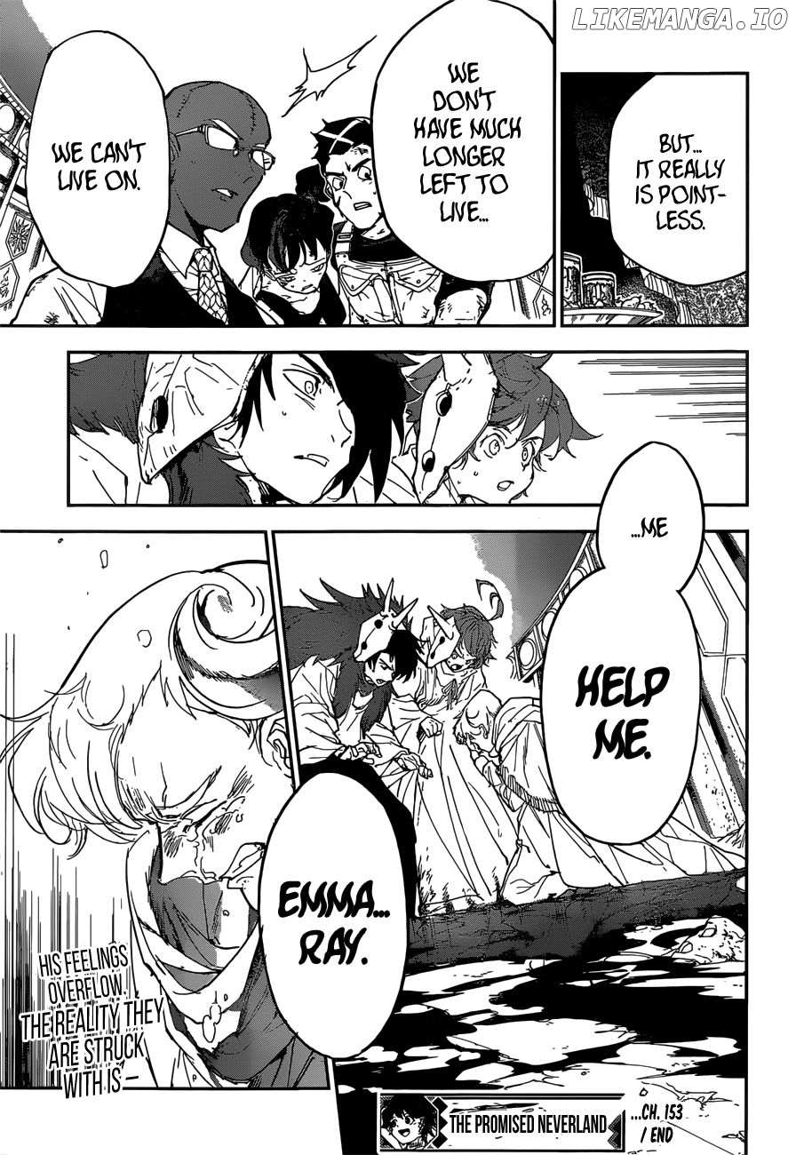 Yakusoku No Neverland chapter 153 - page 21