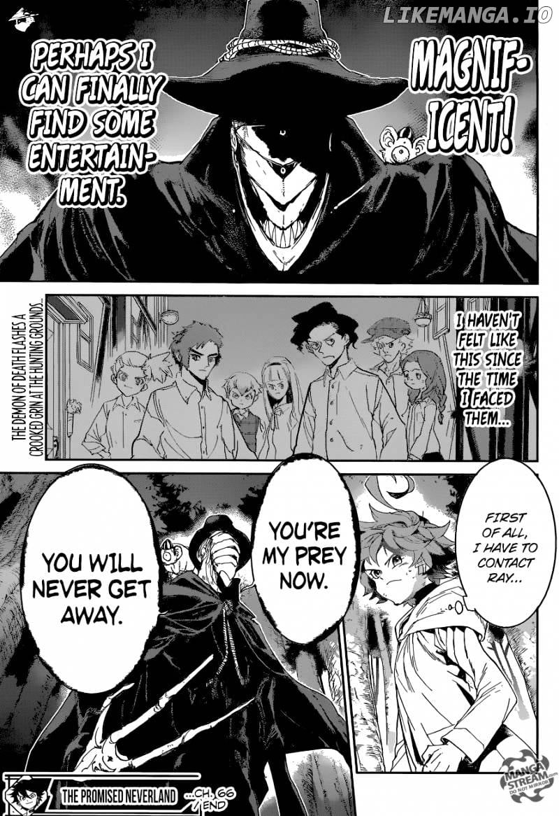 Yakusoku No Neverland chapter 66 - page 18