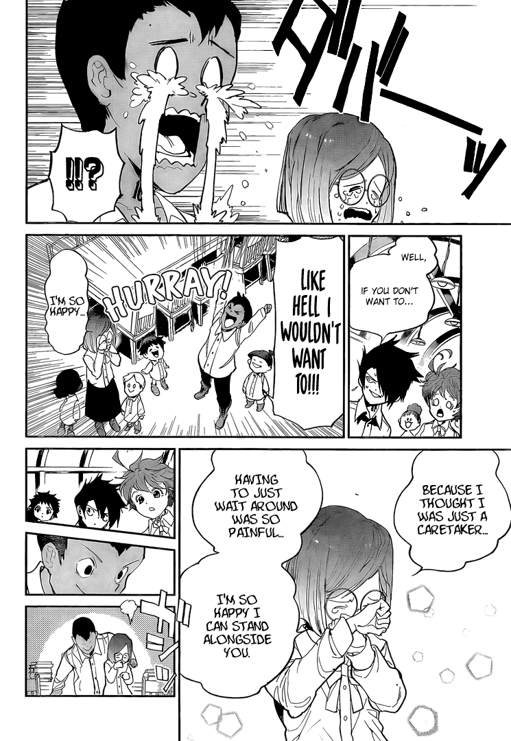 Yakusoku No Neverland chapter 99 - page 17