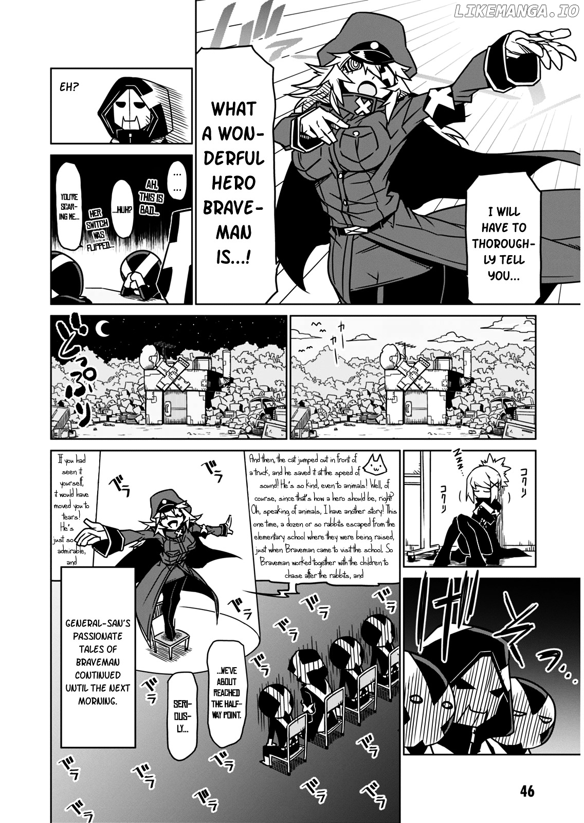 Zannen Jokanbu Black General-san chapter 5 - page 8