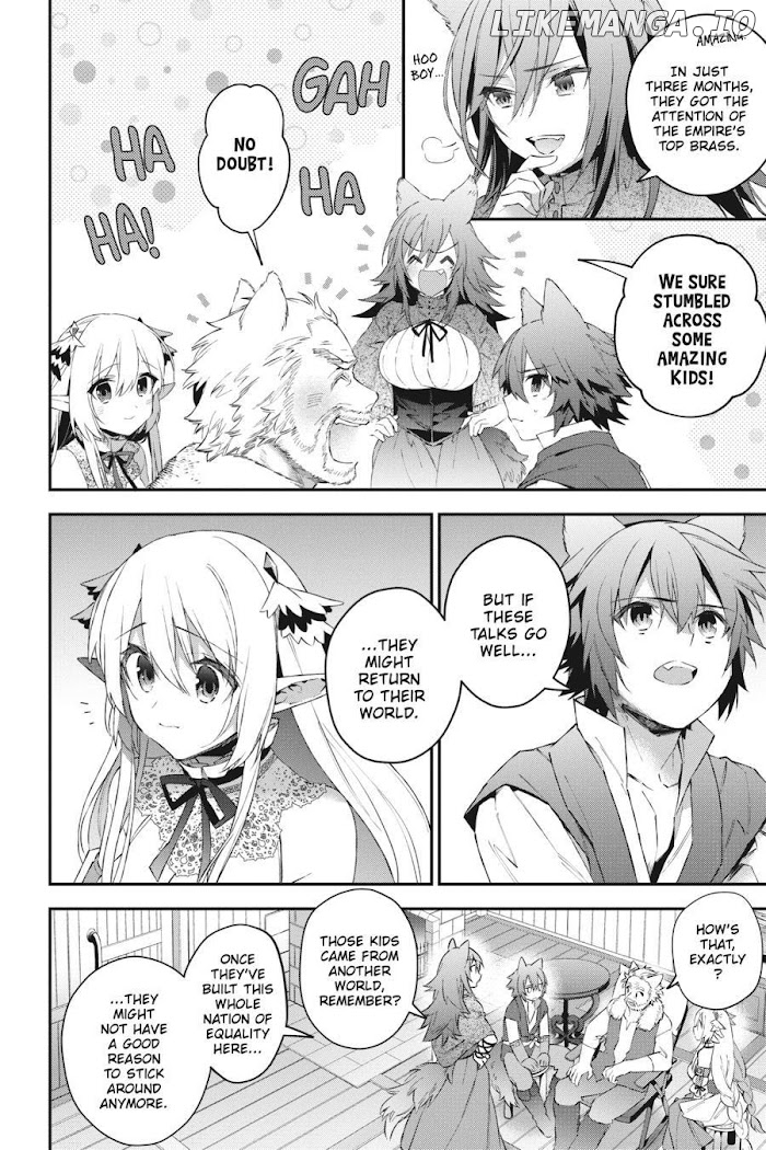 Choujin Koukousei-Tachi Wa Isekai Demo Yoyuu De Ikinuku You Desu! chapter 46 - page 6