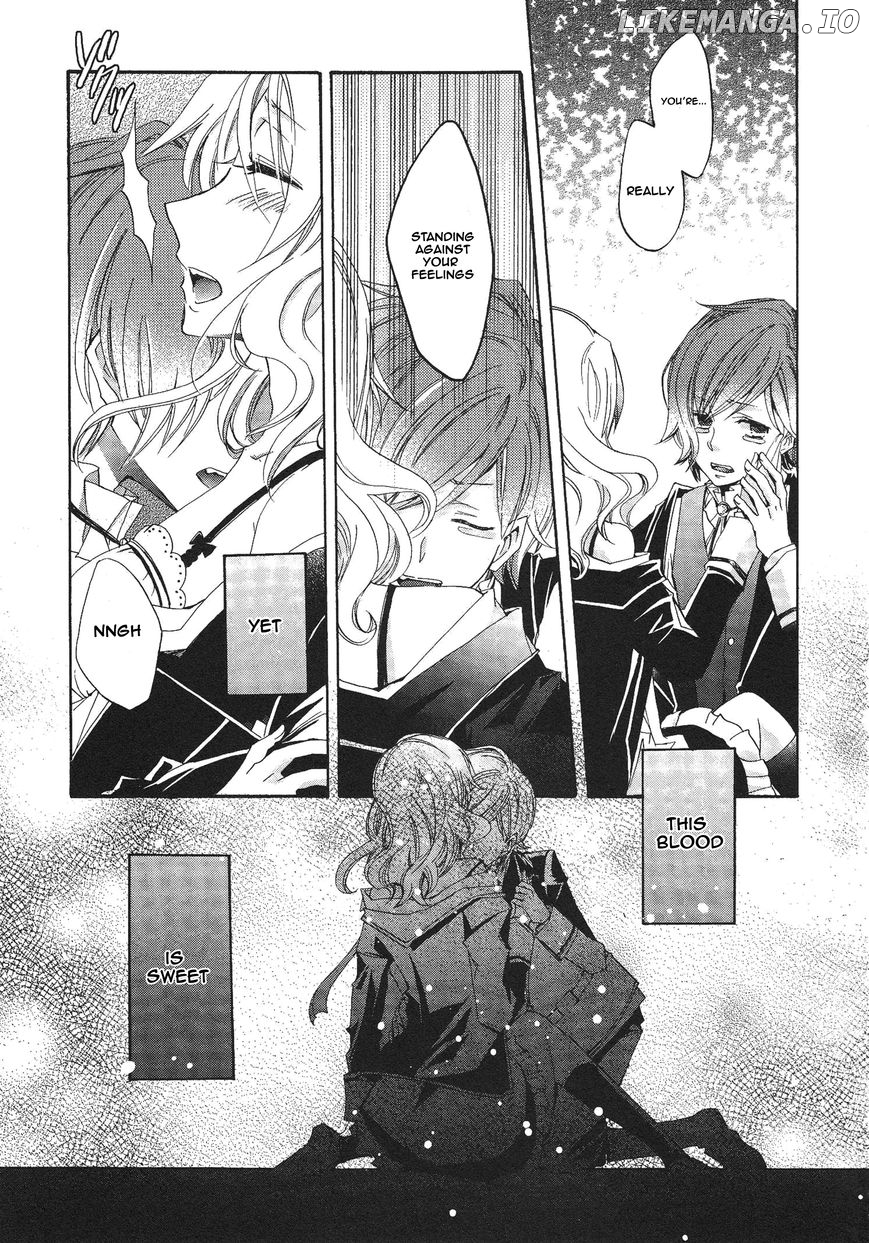 DIABOLIK LOVERS MORE BLOOD Antholgy Sakamaki arc chapter 12 - page 4