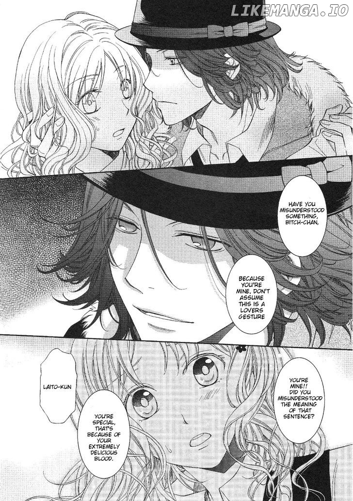 DIABOLIK LOVERS MORE BLOOD Antholgy Sakamaki arc chapter 2 - page 4