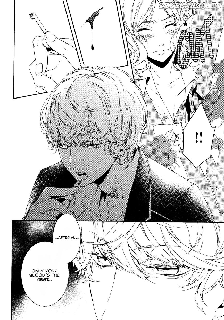 DIABOLIK LOVERS MORE BLOOD Antholgy Sakamaki arc chapter 6 - page 6