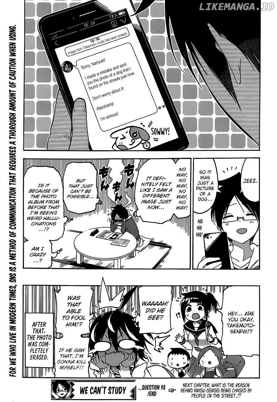 Bokutachi wa Benkyou ga Dekinai Chapter 98 - page 22