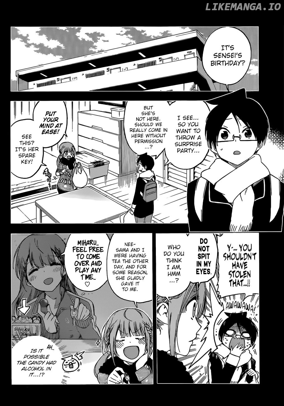 Bokutachi wa Benkyou ga Dekinai Chapter 122 - page 7