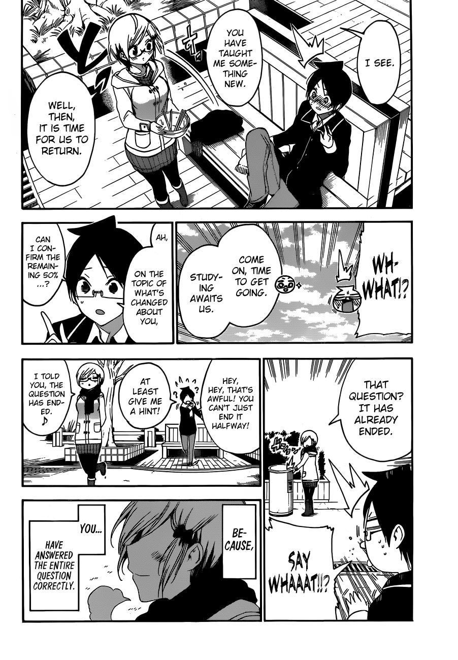 Bokutachi wa Benkyou ga Dekinai Chapter 124 - page 19