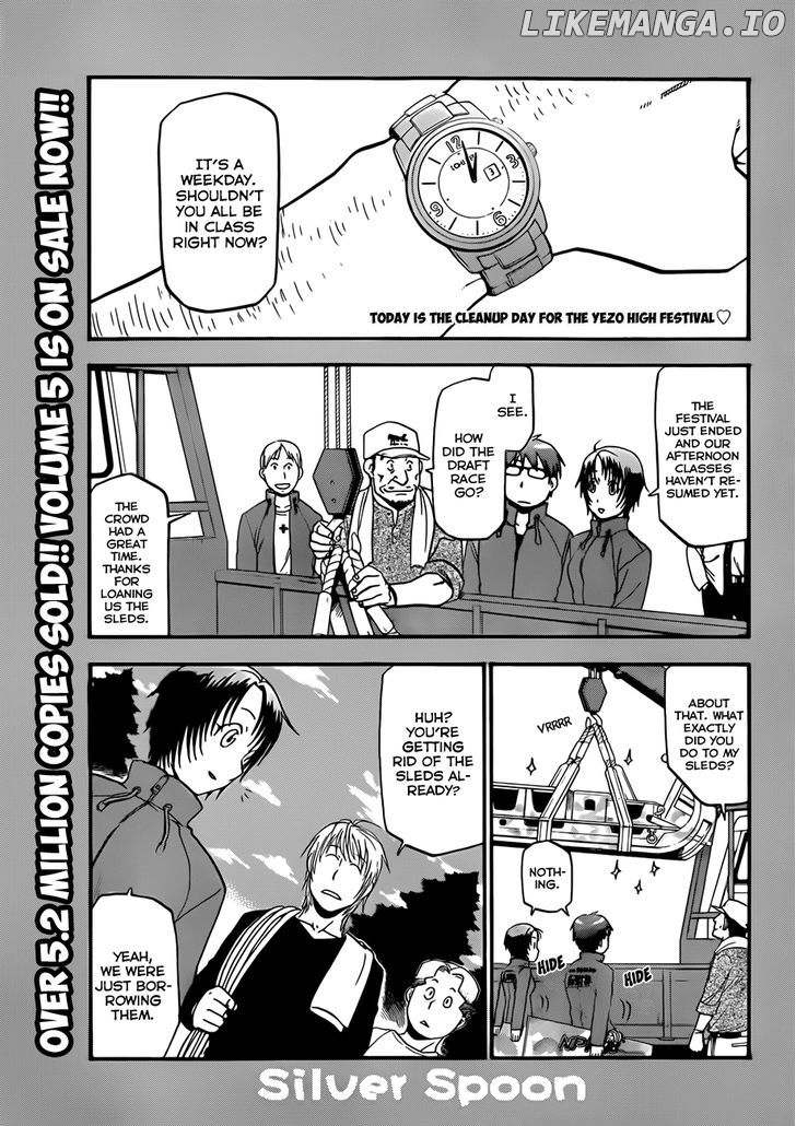 Gin no Saji chapter 58 - page 2