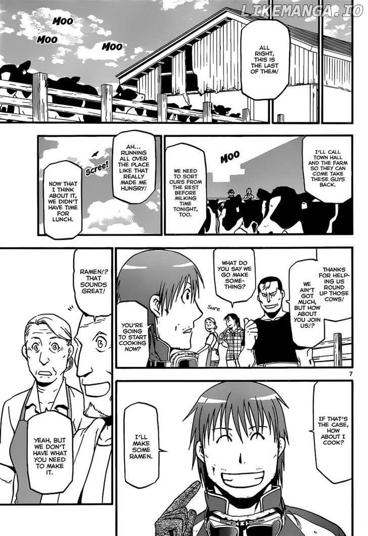 Gin no Saji chapter 20 - page 7