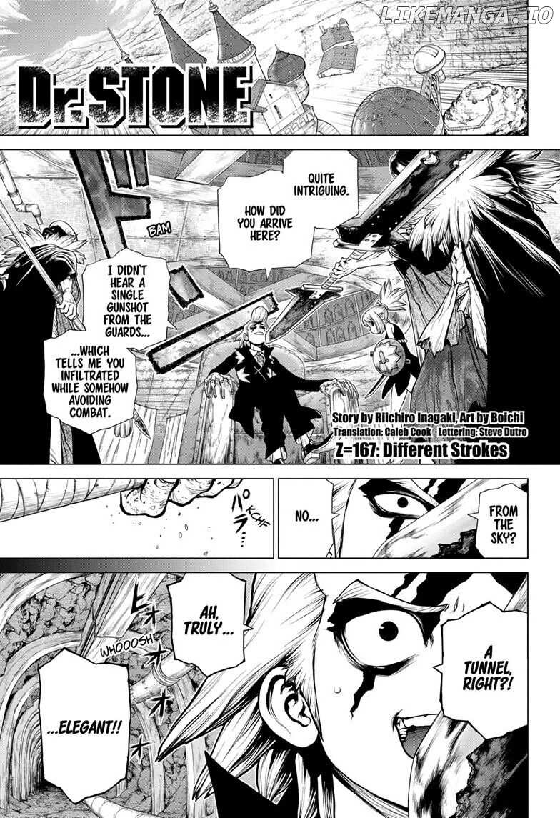 Dr. Stone chapter 167 - page 2