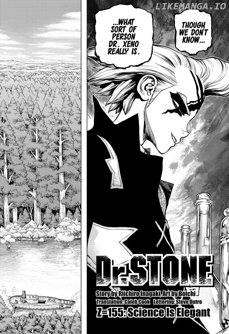 Dr. Stone chapter 155 - page 3