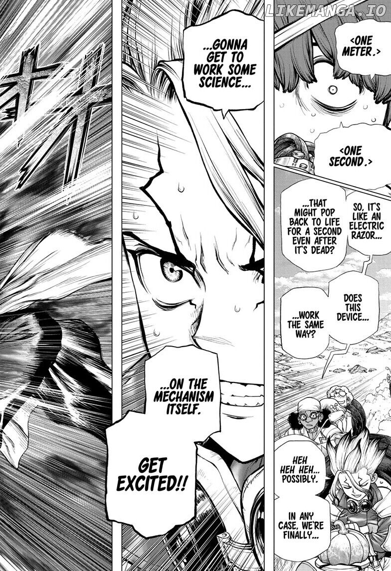 Dr. Stone chapter 177 - page 19