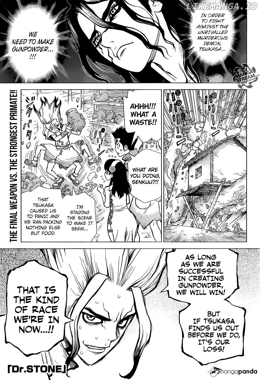 Dr. Stone chapter 7 - page 1