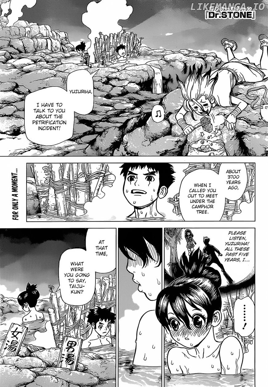 Dr. Stone chapter 8 - page 1