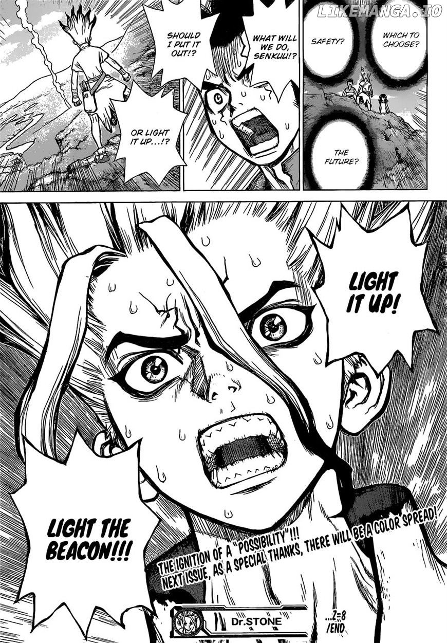 Dr. Stone chapter 8 - page 17