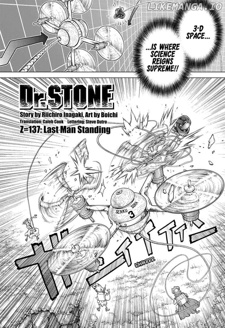 Dr. Stone chapter 137 - page 1