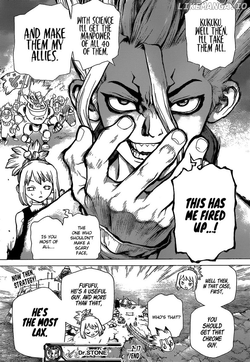 Dr. Stone chapter 17 - page 19