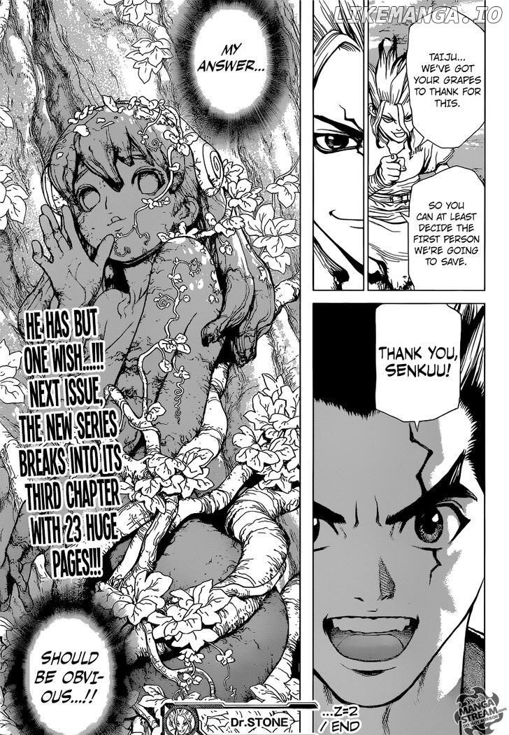 Dr. Stone chapter 2 - page 25