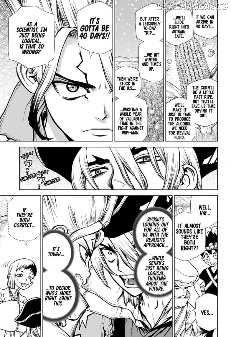 Dr. Stone chapter 143 - page 11