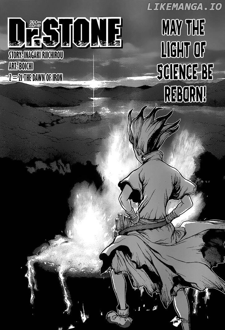 Dr. Stone chapter 21 - page 1