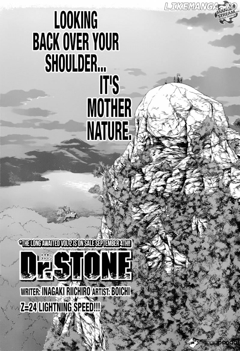 Dr. Stone chapter 24 - page 1