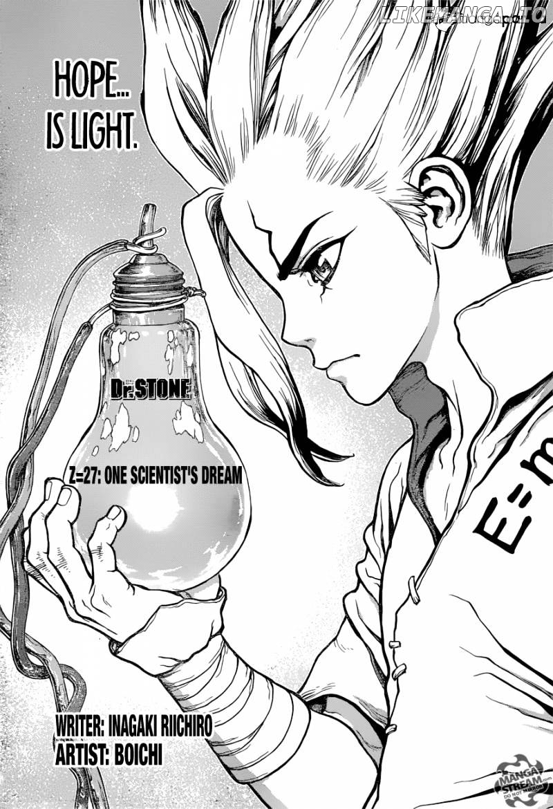 Dr. Stone chapter 27 - page 2