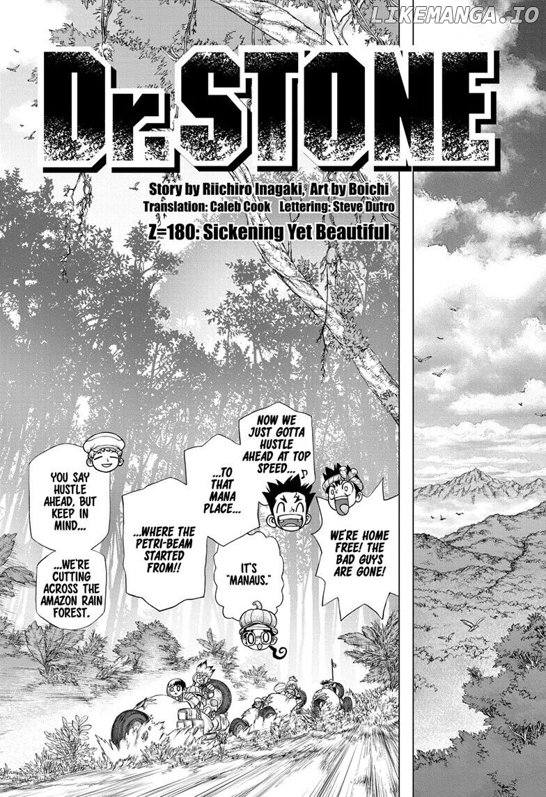 Dr. Stone chapter 180 - page 4